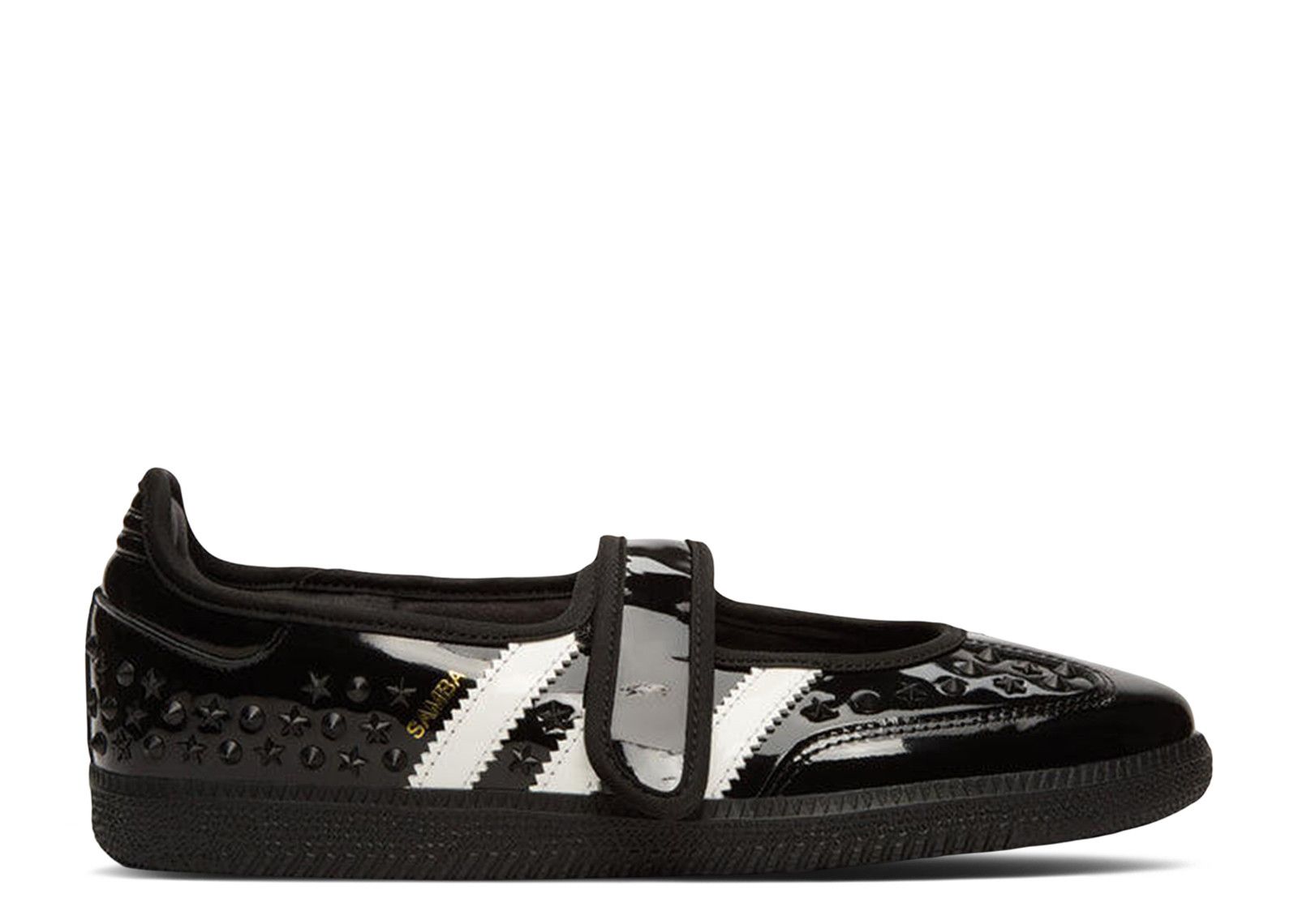 (Women) adidas Samba Jane Studs Patent 'Studded Black White' KZ6232