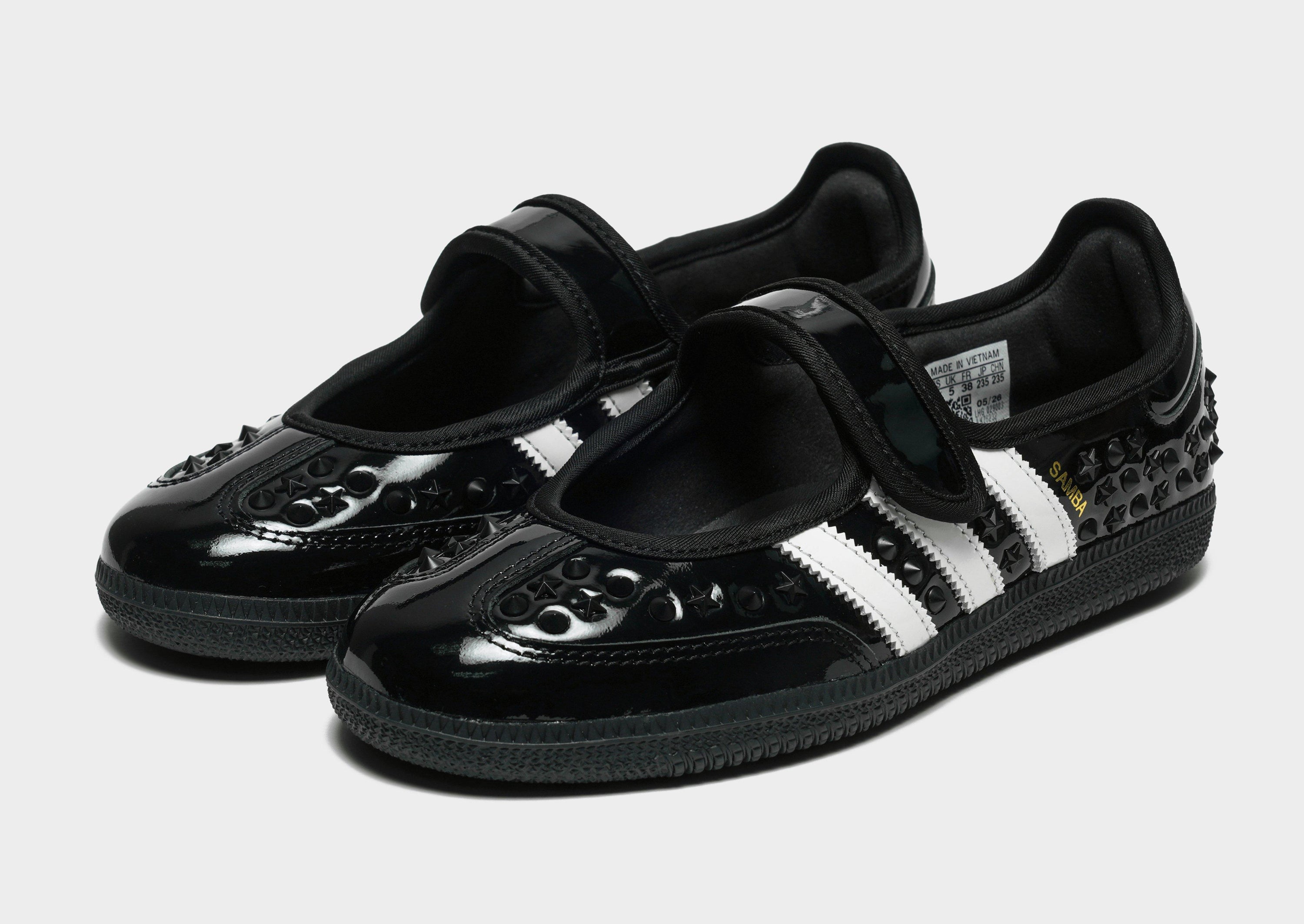 Order (Women) adidas Samba Jane Studs Patent 'Studded Black White' KZ6232