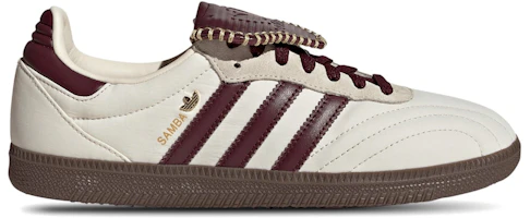 (Women) adidas Samba Long Tongue 'Cream White Maroon' IH9045 (Women) adidas Samba Long Tongue 'Cream White Maroon' IH9045