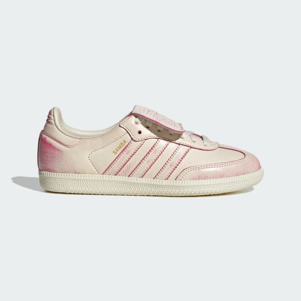 (Women) Adidas Samba LT Sneakers Cream White/Cream White/Shock Pink JR5998