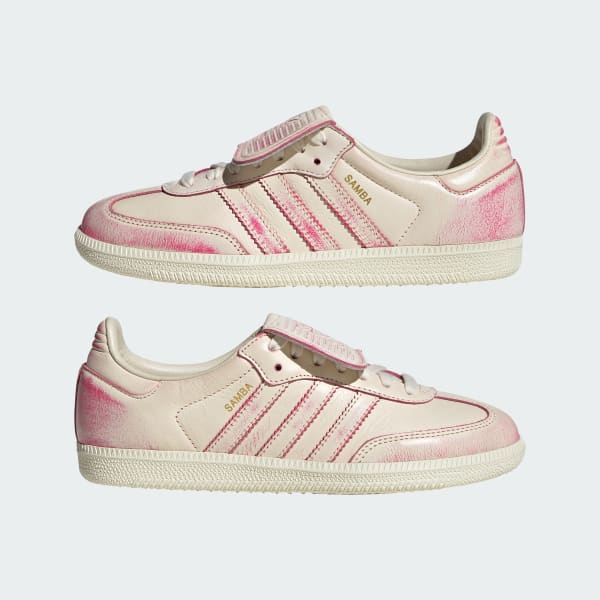 Sizing (W) Adidas Samba LT運動鞋 奶油白/奶油白/震撼粉 JR5998