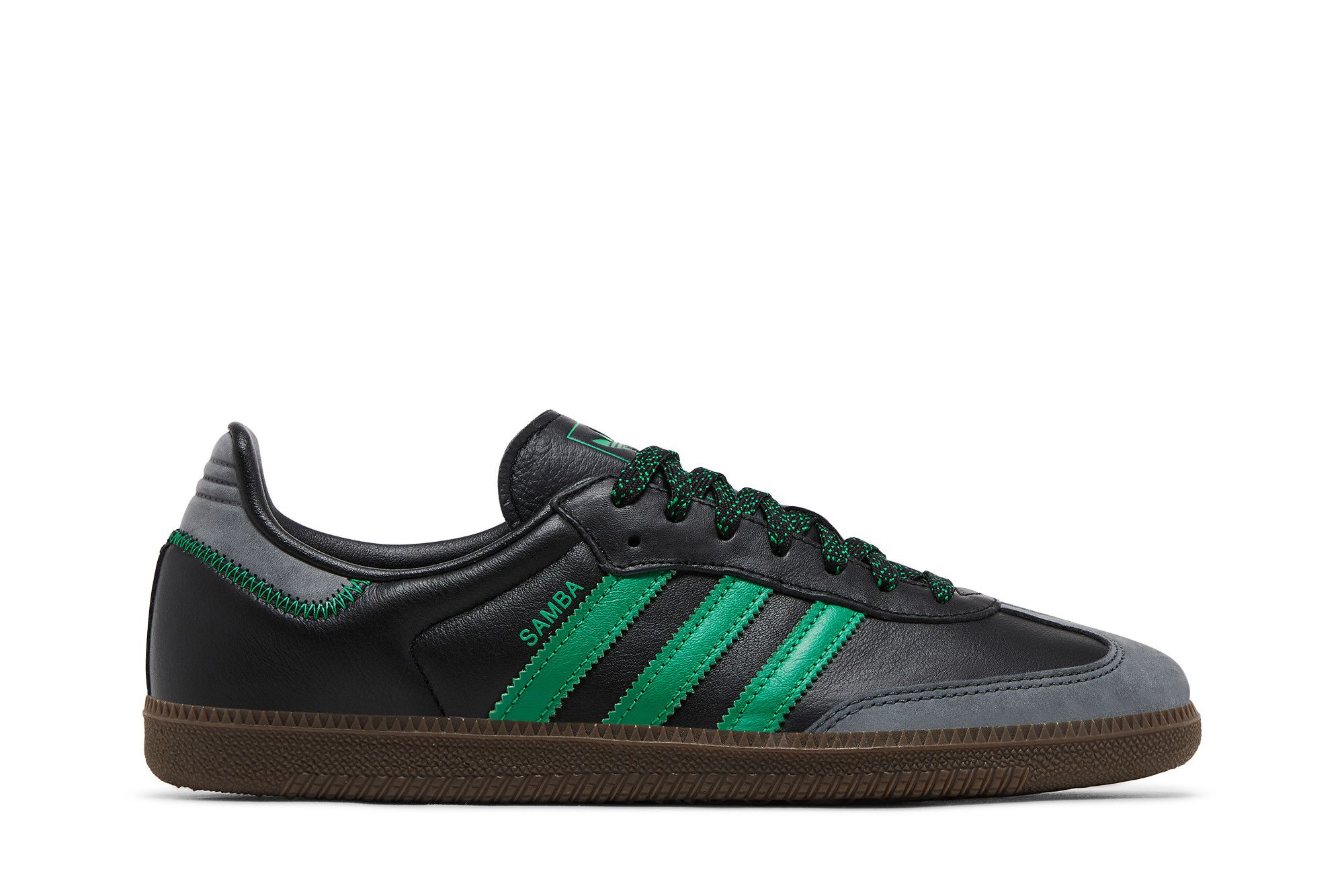 (Women) adidas Samba OG 'Black Green' IE6520