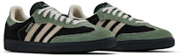 Cheap (W) adidas Samba OG ''Noir Argent Vert'' JI2680