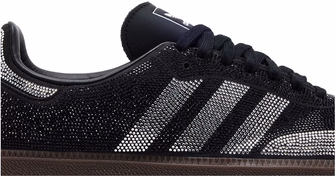(Women) adidas Samba OG 'Black Silver Rhinestones' IH9052 Lookbook (Women) adidas Samba OG 'Black Silver Rhinestones' IH9052