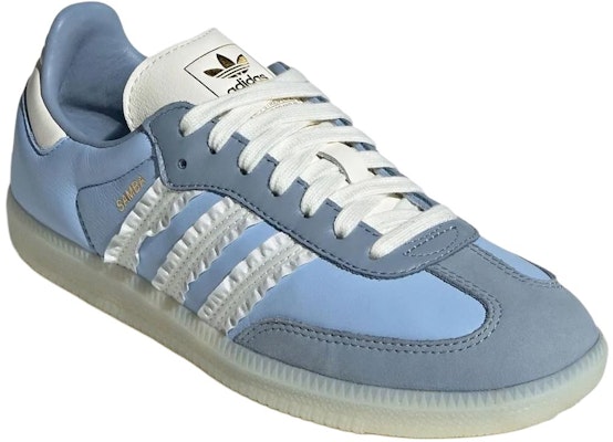 (Women) adidas Samba OG 'Clear Sky' JR8829 Lookbook (Women) adidas Samba OG 'Clear Sky' JR8829