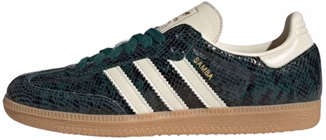 (Women) adidas Samba OG 'Collegiate Green Gum Snakeskin' JR8848 (Women) adidas Samba OG 'Collegiate Green Gum Snakeskin' JR8848