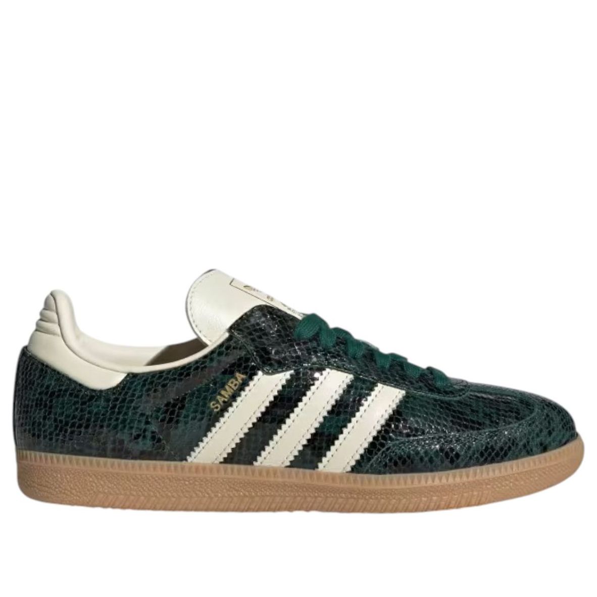 Lookbook adidas Samba OG 'Verde Universitario Gum Piel de Serpiente' JR8848