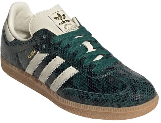 (Women) adidas Samba OG 'Collegiate Green Gum Snakeskin' JR8848 Purchase (Women) adidas Samba OG 'Collegiate Green Gum Snakeskin' JR8848