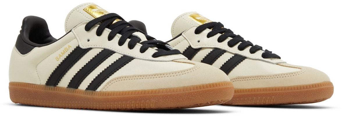 (Women) adidas Samba OG 'Cream White Sand Strata' ID0478 2