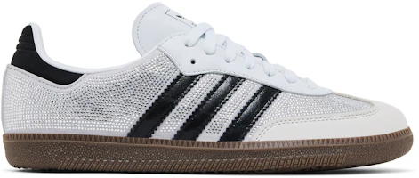 (Women) adidas Samba OG 'Crystal White Rhinestones' IH9055 (Women) adidas Samba OG 'Crystal White Rhinestones' IH9055