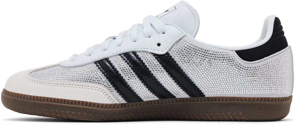 (Women) adidas Samba OG 'Crystal White Rhinestones' IH9055 Shop (Women) adidas Samba OG 'Crystal White Rhinestones' IH9055