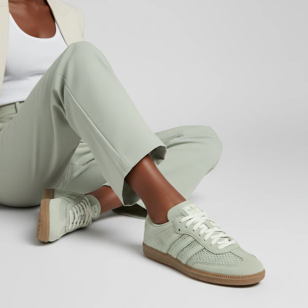 (W) adidas Samba OG 'Halo Green Gum' Sepatu Klasik Retro Hijau Gum KK3529 Order (W) adidas Samba OG 'Halo Green Gum' Sepatu Klasik Retro Hijau Gum KK3529