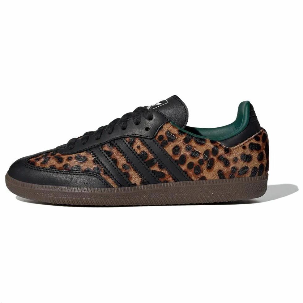 (Women) adidas Samba OG 'Leopard Pack - Collegiate Green' JI2735