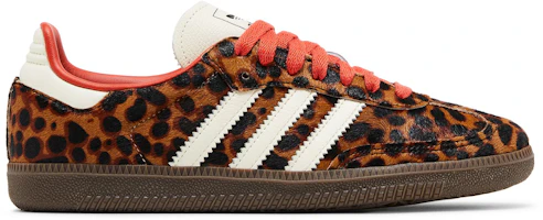 (Women) adidas Samba OG 'Leopard Pack - Preloved Red' JI2734 (Women) adidas Samba OG 'Leopard Pack - Preloved Red' JI2734