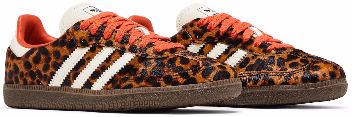 (Women) adidas Samba OG 'Leopard Pack - Preloved Red' JI2734 Cheap (Women) adidas Samba OG 'Leopard Pack - Preloved Red' JI2734