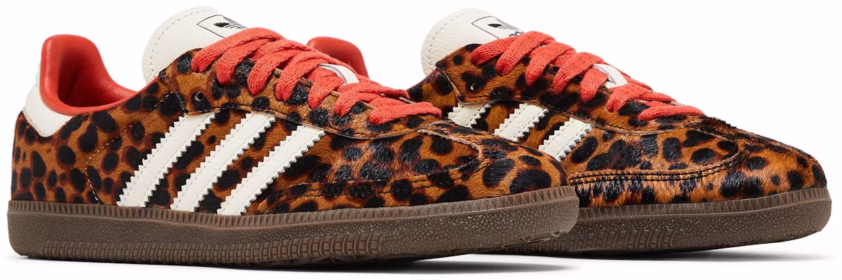 (W) adidas Samba OG 'Leopard Pack - Merah Preloved' JI2734 1
