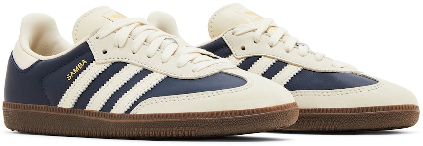(W) 아디다스 삼바 OG '나이트 인디고 크루 화이트' IG1968 Cheap (W) 아디다스 삼바 OG '나이트 인디고 크루 화이트' IG1968