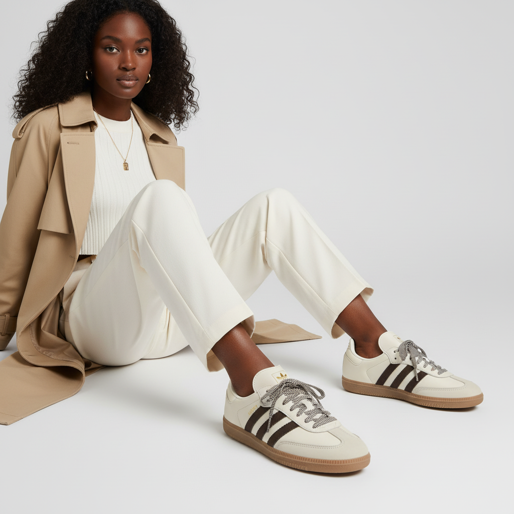 Order (W) adidas Samba OG 'Off White' - Putih Krim JS3181