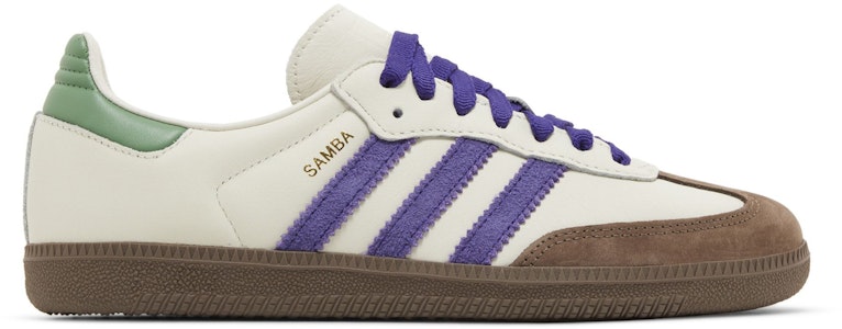 (W) 아디다스 삼바 OG '오프 화이트 퍼플 그린' ID8349 Buy (W) 아디다스 삼바 OG '오프 화이트 퍼플 그린' ID8349
