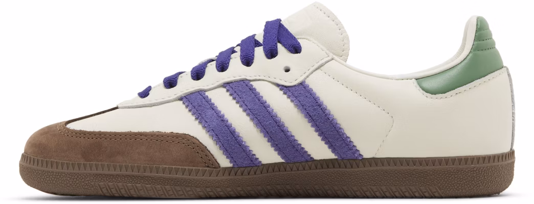 (W) adidas Samba OG 'Putih Ungu Hijau' ID8349 Lookbook (W) adidas Samba OG 'Putih Ungu Hijau' ID8349