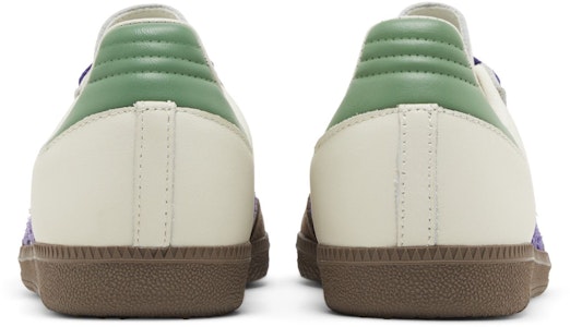 (W) 아디다스 삼바 OG '오프 화이트 퍼플 그린' ID8349 Details for (W) 아디다스 삼바 OG '오프 화이트 퍼플 그린' ID8349