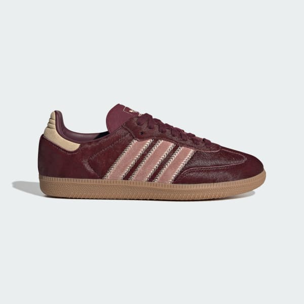 (Women) adidas Samba OG 'Pony Hair Pack - Maroon' JP5330