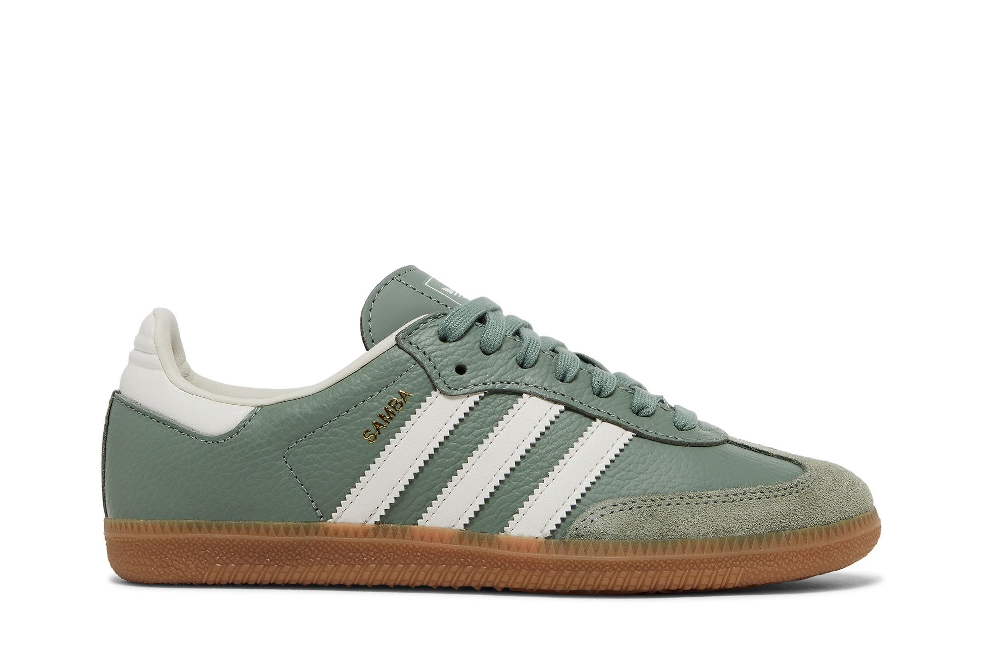 (Women) adidas Samba OG 'Silver Green Gum' IE7011