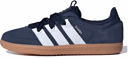 (Women) adidas Samba OG 'Thick Stripes - Night Indigo Gum' ID0286 (Women) adidas Samba OG 'Thick Stripes - Night Indigo Gum' ID0286