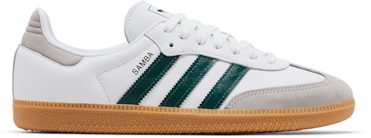 (Women) adidas Samba OG 'White Collegiate Green Gum' JI2724 (Women) adidas Samba OG 'White Collegiate Green Gum' JI2724
