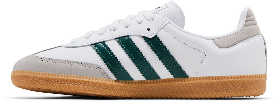 (Women) adidas Samba OG 'White Collegiate Green Gum' JI2724 Lookbook (Women) adidas Samba OG 'White Collegiate Green Gum' JI2724