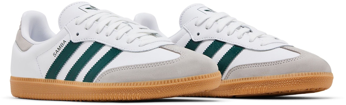 (Women) adidas Samba OG 'White Collegiate Green Gum' JI2724 Cheap (Women) adidas Samba OG 'White Collegiate Green Gum' JI2724