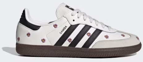 (Women) adidas Samba OG 'White Floral Embroidery' IF4398 (Women) adidas Samba OG 'White Floral Embroidery' IF4398