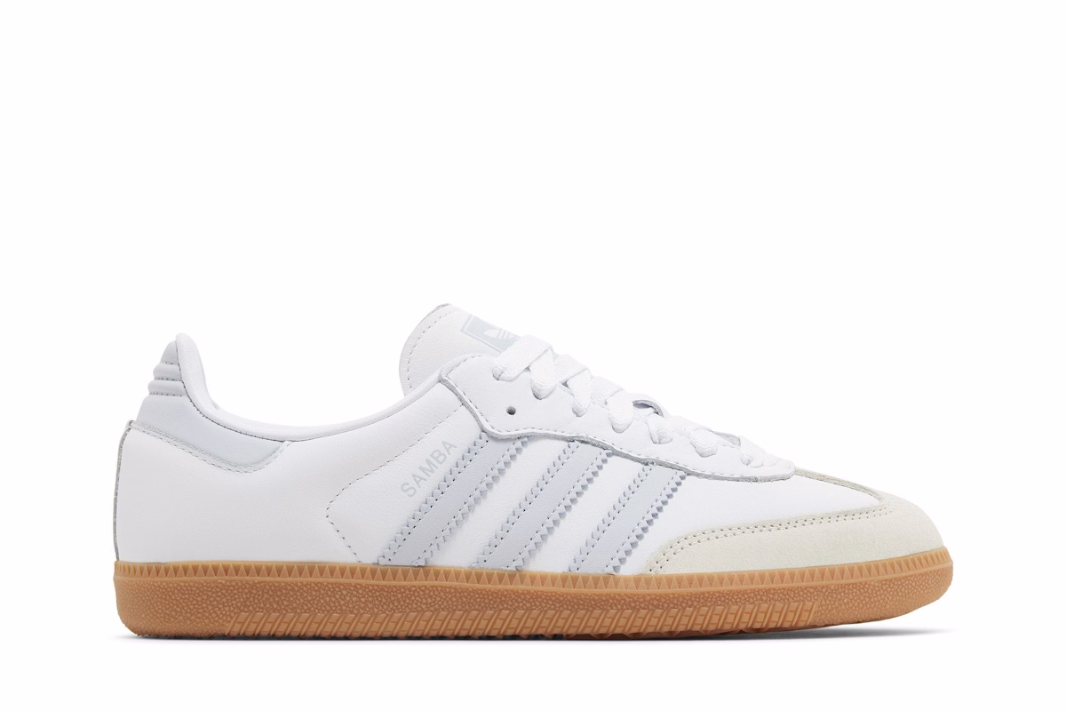 (Women) adidas Samba OG 'White Halo Blue Gum'