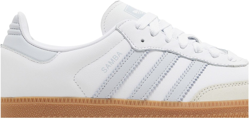 (W) adidas Samba OG 'Putih Halo Biru Gum' IE0877 Shop (W) adidas Samba OG 'Putih Halo Biru Gum' IE0877