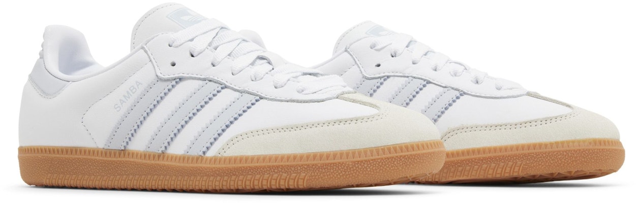 (W) adidas Samba OG 'Putih Halo Biru Gum' IE0877 2