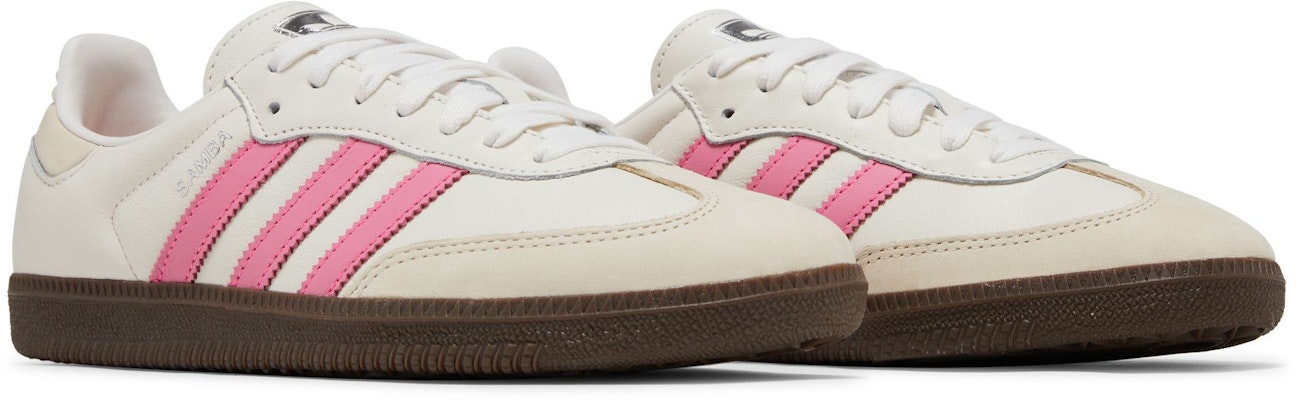 (Women) adidas Samba OG 'White Lucid Pink' IG1962 Cheap (Women) adidas Samba OG 'White Lucid Pink' IG1962