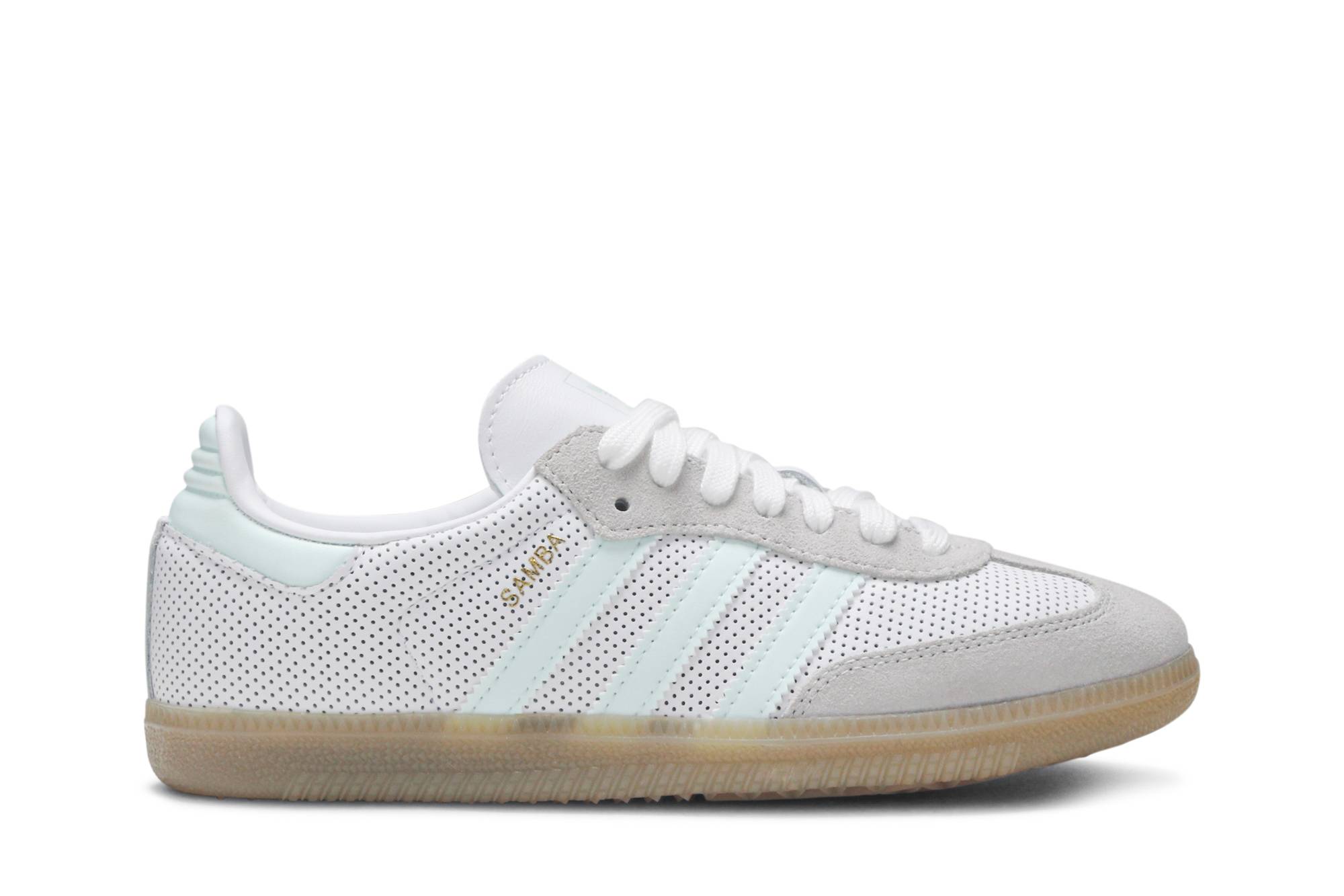 (Women) adidas Samba OG 'White Mint Grey' CG6108