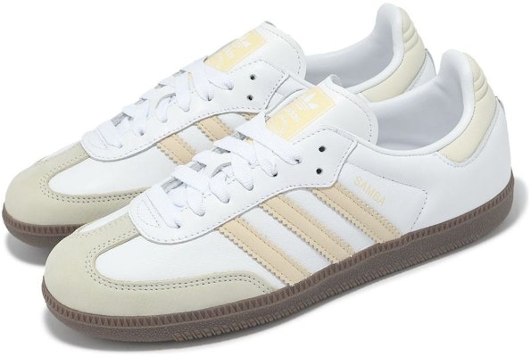 (Women) adidas Samba OG 'White Sand Strata' JH7300 Lookbook (Women) adidas Samba OG 'White Sand Strata' JH7300