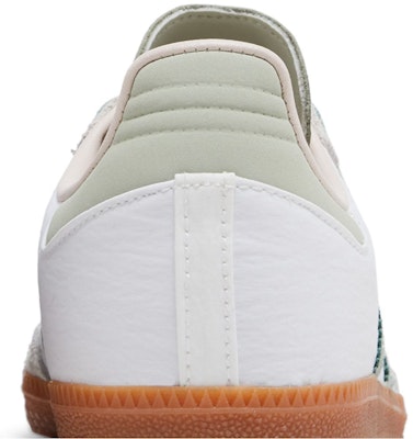 (W) adidas Samba OG 'Putih Perak Hijau' ID0492 1