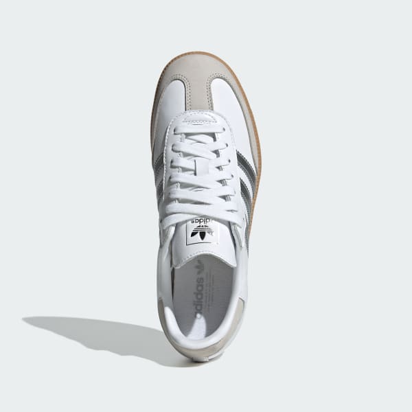 Shop (Women) adidas Samba OG 'White Silver Metallic Grey' JI2725