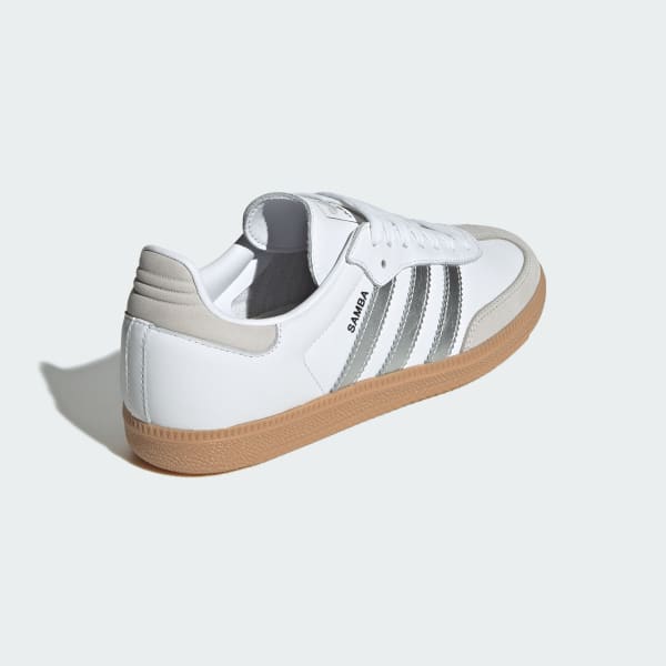 Sizing (Women) adidas Samba OG 'White Silver Metallic Grey' JI2725