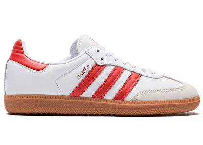 (Women) adidas Samba OG 'White Solar Red Gum'