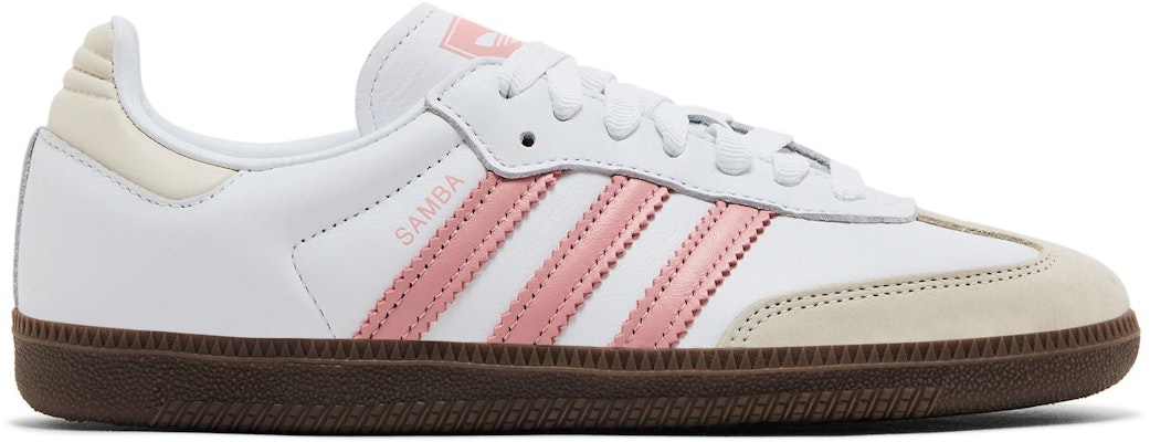 (Women) adidas Samba OG 'White Wonder Mauve' JI2677 Buy (Women) adidas Samba OG 'White Wonder Mauve' JI2677