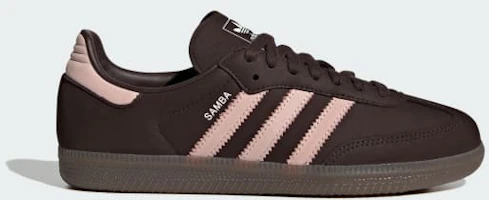 (Women) Adidas Samba OG Aurora Coffee/Sandy Pink/Cloud White IH9166 (Women) Adidas Samba OG Aurora Coffee/Sandy Pink/Cloud White IH9166