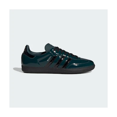 (W) Adidas Samba Aurora Ivy/Core Black/Silver Metallic