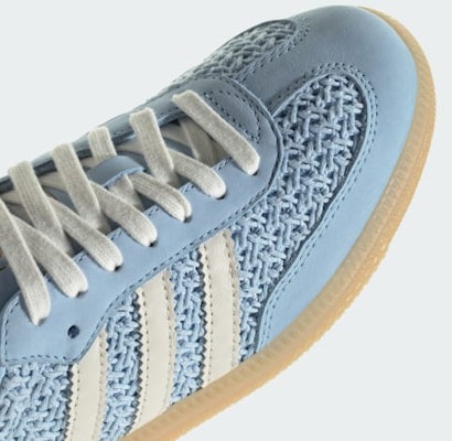 (W) adidas Samba OG Lichtblauw/Wit/Gum Zool LA7814 1