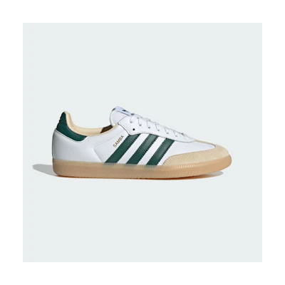 Adidas Samba Cloud White/Collegiate Green/Gum