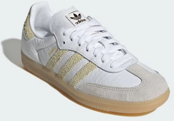 (W) adidas Samba OG 白色/黃雙色/生膠 LA0972 Shop (W) adidas Samba OG 白色/黃雙色/生膠 LA0972