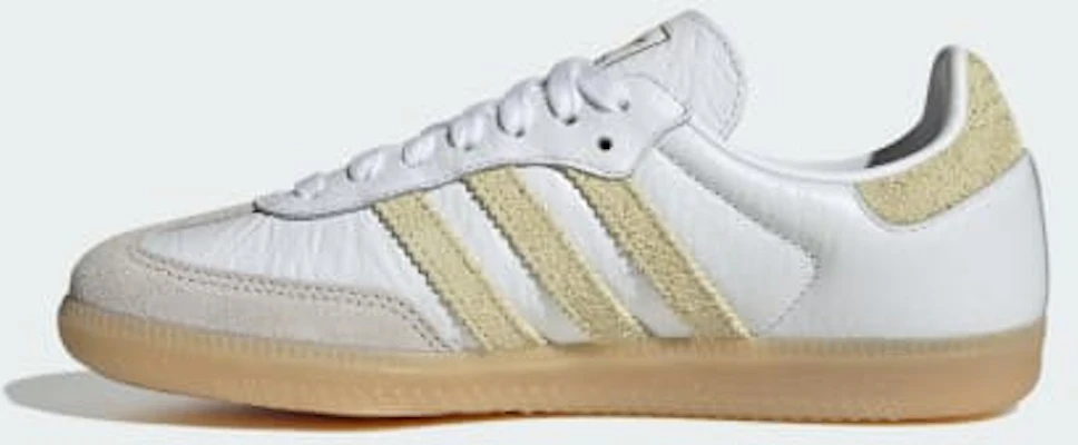 (W) adidas Samba OG 白色/黃雙色/生膠 LA0972 Details for (W) adidas Samba OG 白色/黃雙色/生膠 LA0972