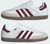 Sizing (W) adidas Samba OG 雲白/酒紅/生膠 LA0973